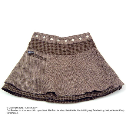 Wrap Skirt Wenderock Wickelrock Schwung Outfit-Idee Nijens Extravagante Schnitte Bild