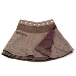 Nijens Minirock NJSoufflé Tweed Short-02 Wickelrock - NIJENS