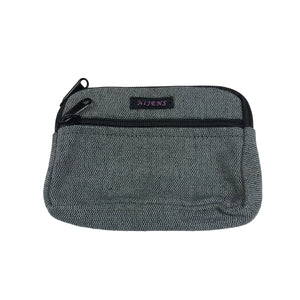 Nijens Stoff-Portemonnaie Two Tone 22 Grau