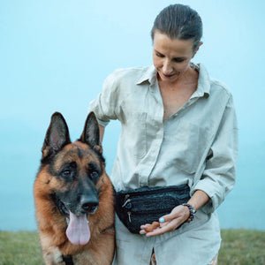 Nijens Gassi-Tasche Bum-Bag für Hundetraining Tasche NJ-Torino 25