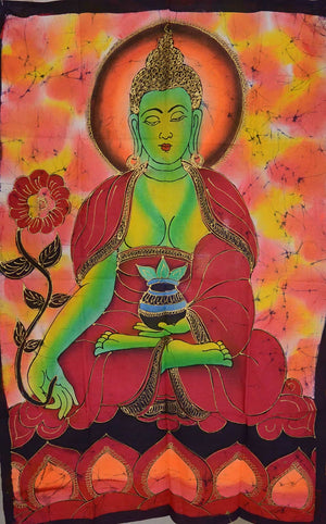 Stoff Wandbild Buddha - NIJENS