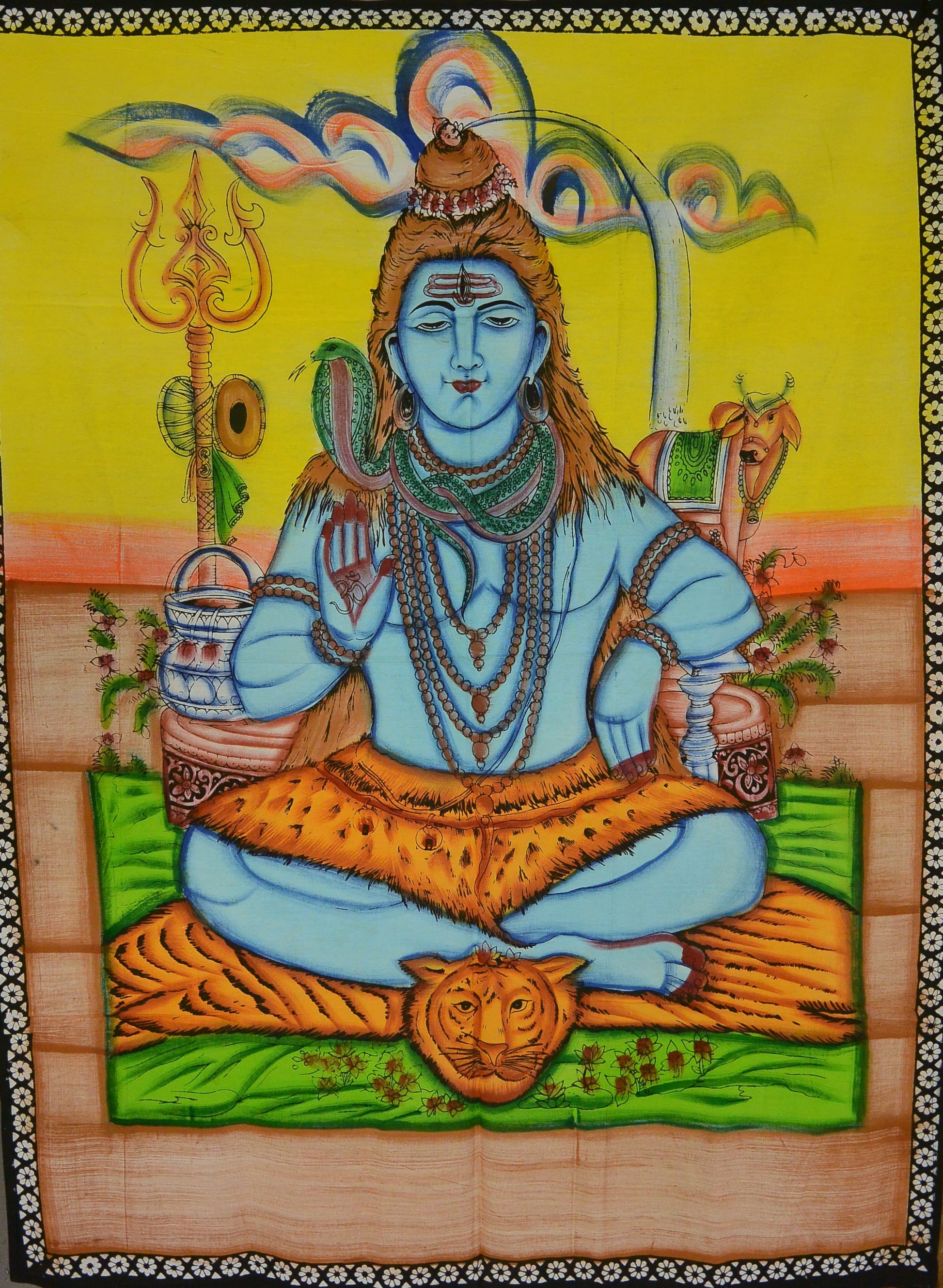 Wandbild Shiva - NIJENS
