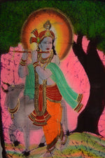 Stoff Wandbild Krishna 150 - NIJENS