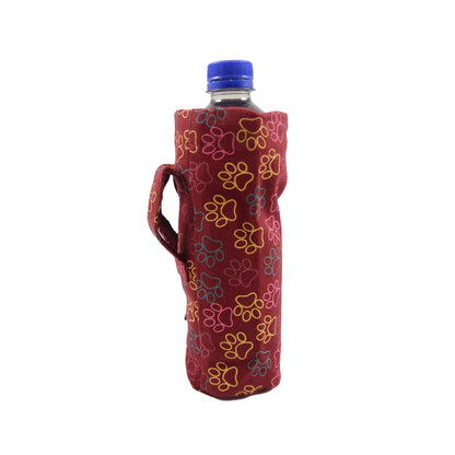 Nijens Flaschenhalter Tasche für Trinkflaschen 500 ml - Water Pouch Red 51