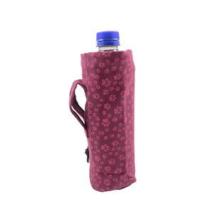 Nijens Flaschenhalter Tasche für Trinkflaschen 500 ml - Water Pouch Magenta