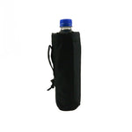 Nijens Wasserabweisende Tasche (Nylon Schwarz) für Wasserflaschen 500 ml - Water Pouch 7102