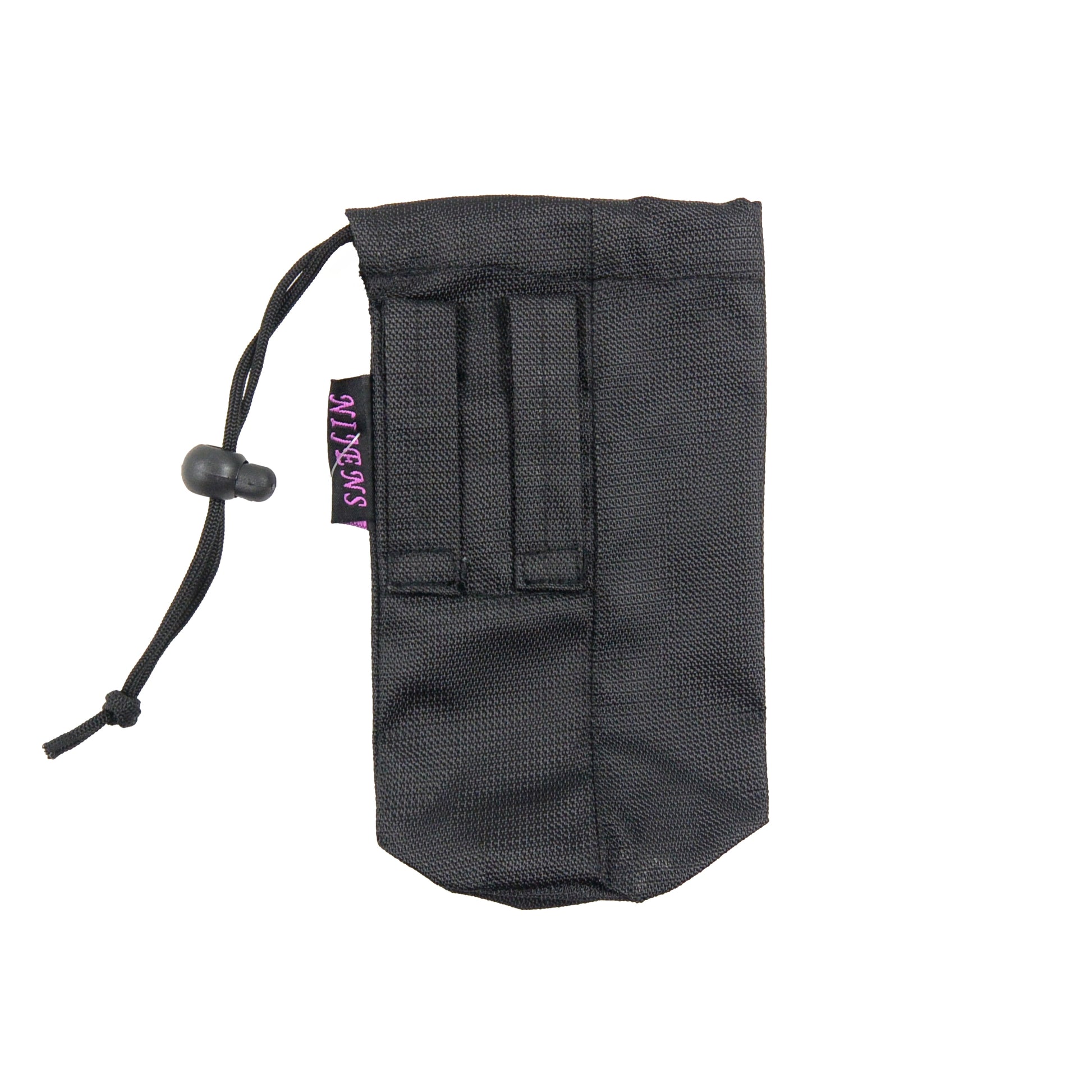 Nijens Wasserabweisende Tasche (Nylon Schwarz) für Wasserflaschen 500 ml - Water Pouch Black