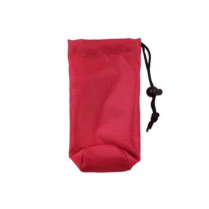 Wasserabweisende Tasche (Nylon Rot) für Wasserflaschen 500 ml Nijens