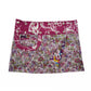 Minirock Nijens Bagelon Short Skirt Kurzer Rock mit Blumenmotive Lavendel