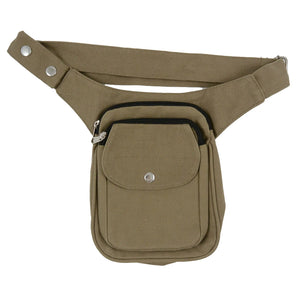 Nijens Leckerlibeutel S-XXXL für Hunde Tasche (Stoff Sand)