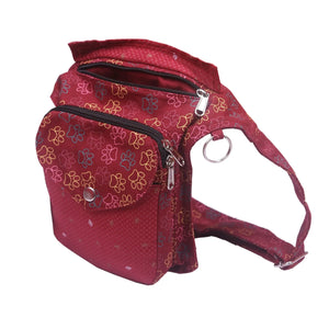 Stoff Bauchtasche Rot für Hundehalter Nijens 2022