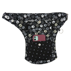 Gassi-Tasche Leckerlietasche mit Handy Fach für Hundefreunde