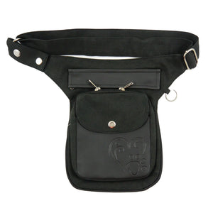 Hunde Gassi-Tasche S-XXXL in Schwarz für Hundesport Man & Unisex Nijens Hannover