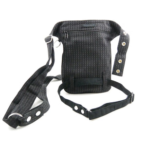 Nijens Gassi-Tasche S-XXXL Canvas mit Schneeflocken