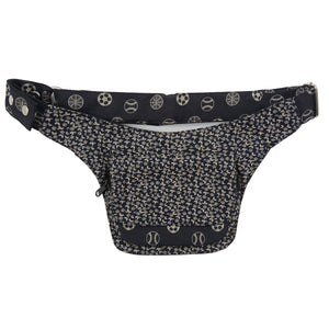 Bauchtasche Nijens GĂŒrteltasche Hippie-Tasche Stoff Braun