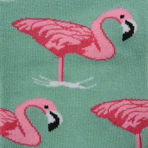 Lustigen Socken Rosa Flamingo Motiv Nijens