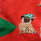 Lustigen Socken Hundedesign in Rot Happy Dog Nijens 