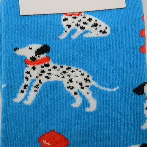 Lustigen Socken Hundedesign Dogs Blue Nijens