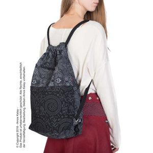 NijensGanga Rucksack indigo Anker Druck-593 - NIJENS