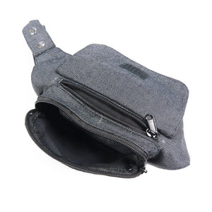 Gürteltasche Nijens Handy Tasche Jeans Grau