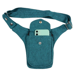 Leckerlibeutel S-XXL für Hund Gassi-Tasche in Türkis two-tone-21 Nijens