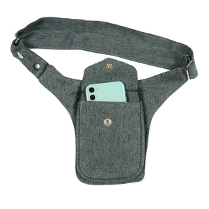 Nijens Gassi-Tasche S-XXL für Hundesport Hamburg Hüfttasche in Grau 2