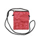 Nijens Handy-Tasche Kleine Tasche aus Canvas in Rot Om-Print 3