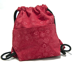 Rucksack NijensPeethoo Bag - Rot Muster 13 - Nijens Shop