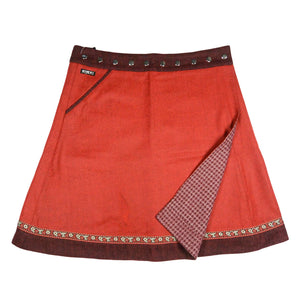 Wenderock XL Nijens Rocksana Tweed Midi Rot