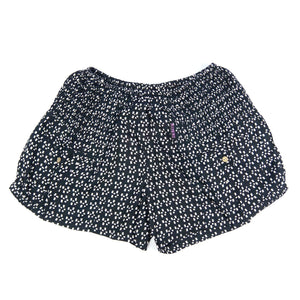 Nijens Kurze Damen Hose Mini-Tirra in Schwarz