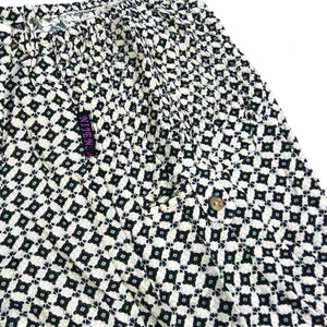 Nijens Shorts Viskose Kurze Hose für Damen Mini-Tirra grün