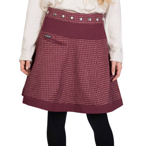 Nijens Wickelrock Soufflé Tweed Long 40 - NIJENS