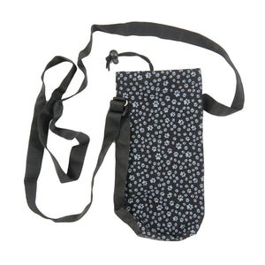 Nijens Flaschen Tasche (Stoff Pfötchen Motive), Flaschenhalter