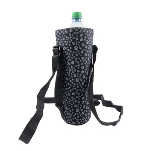 Nijens Flaschen Tasche (Stoff Pfötchen Motive), Flaschenhalter 2