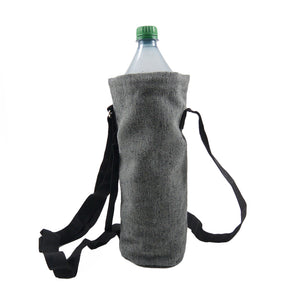 Nijens Flaschen Tasche, Flaschenhalter - Water Bottle Bag Two Tone 22 Grau